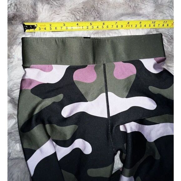 COR by Ultracor Camo Collegiate Legging Blush Patent Nero XSmall EUC,$185 - Picture 11 of 14